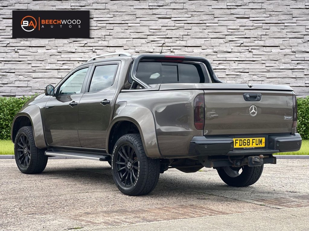 USED 2018 68 MERCEDES-BENZ X-CLASS 2.3 CDI Power Pickup Double Cab 4dr Diesel Auto 4MATIC Euro 6 (190 ps) 