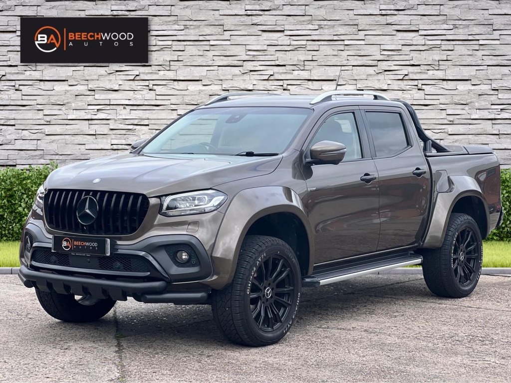 USED 2018 68 MERCEDES-BENZ X-CLASS 2.3 CDI Power Pickup Double Cab 4dr Diesel Auto 4MATIC Euro 6 (190 ps) 