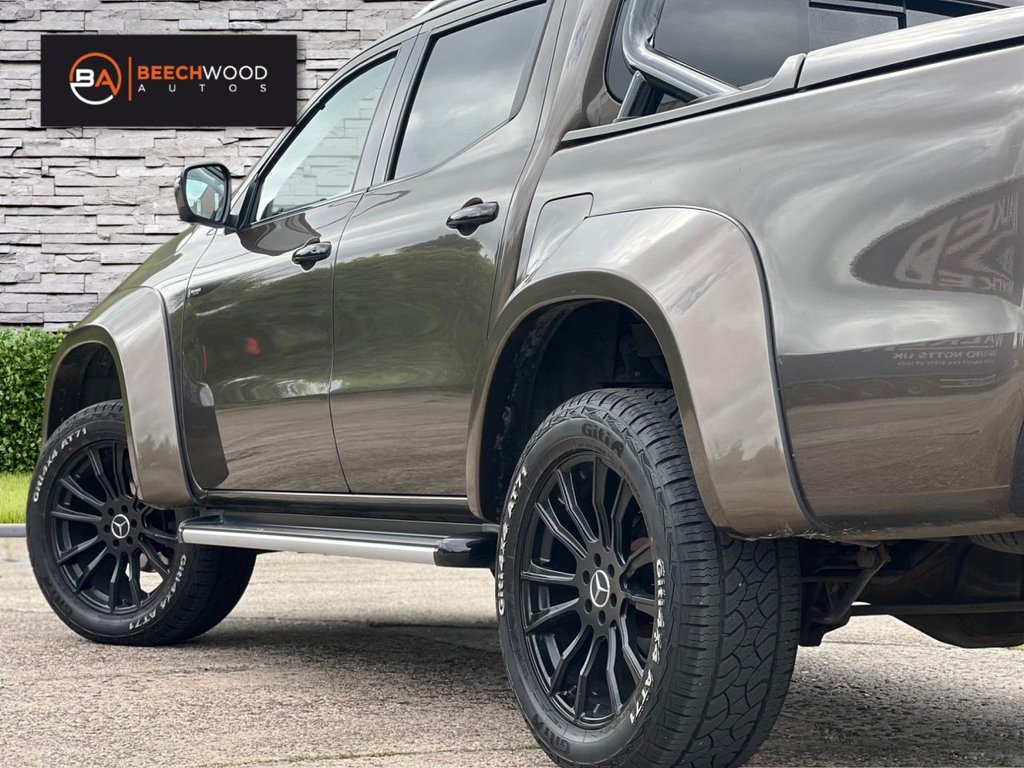 USED 2018 68 MERCEDES-BENZ X-CLASS 2.3 CDI Power Pickup Double Cab 4dr Diesel Auto 4MATIC Euro 6 (190 ps) 