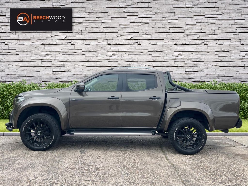 USED 2018 68 MERCEDES-BENZ X-CLASS 2.3 CDI Power Pickup Double Cab 4dr Diesel Auto 4MATIC Euro 6 (190 ps) 