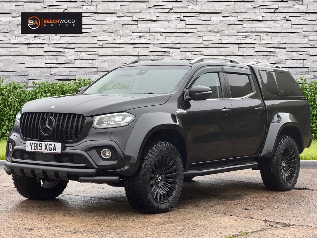 USED 2019 19 MERCEDES-BENZ X-CLASS 3.0 CDI V6 Power Pickup Double Cab 4dr Diesel G-Tronic+ 4MATIC Euro 6 (258 ps) 