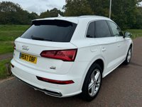 USED 2017 67 AUDI Q5 2.0 TDI S line SUV 5dr Diesel S Tronic quattro Euro 6 (s/s) (190 ps) SAT NAV-BLUETOOTH-DAB-PARK SENSORS