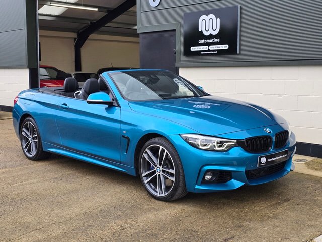 2018 68 BMW 4 Series 3.0 435d M Sport Convertible 2dr Diesel Auto xDrive Euro 6 (s/s) (313 ps)