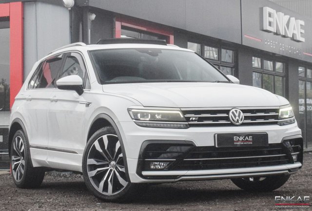 2018 18 Volkswagen Tiguan 2.0 TDI R-Line SUV 5dr Diesel DSG 4Motion Euro 6 (s/s) (150 ps)