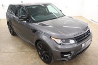USED 2017 67 LAND ROVER RANGE ROVER SPORT 3.0 SD V6 HSE Dynamic SUV 5dr Diesel Auto 4WD Euro 6 (s/s) (306 ps) APPLE CAR PLAY & ANDROID AUTO, ELECTRIC DEPLOYABLE SIDE STEPS & RESERVE CAMERA