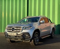 USED 2020 20 MERCEDES-BENZ X-CLASS 2.3 CDI Progressive Pickup Double Cab 4dr Diesel Auto 4MATIC Euro 6 (190 ps) THIS CAR COMES WITH 6 MONTHS WARRANTY , BREAKDOWN COVER & RECOVERY +  FRONT AND REAR PARKING AID +  WIDE ANGLE REVERSE CAMERA +  LANE KEEP ASSIST +  ASSISTANCE GRAPHIC +  TRAFFIC SIGN ASSIST +  TOUCHPAD CONTROLS +  BLUETOOTH +  USB SLOTS +  SD CARD SLOT +  SAT NAVIGATION +  CLIMATE CONTROL +  OFF-ROAD MODE +  STITCHED LEATHER STEERING WHEEL +  TRIP COMPUTER +  TRACTION CONTROL + CRUISE CONTROL +  REAR WIPERS +  REAR HEATED WINDOW +  SIDE STEPS +   17 INCH ALLOY WHEELS