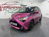 USED 2019 68 TOYOTA AYGO 1.0 VVT-i x-cite Hatchback 5dr Petrol Manual Euro 6 (71 ps) euro 6, 2 keys, FSH, reverse camera
