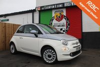 USED 2021 71 FIAT 500 1.0 MHEV Dolcevita Hatchback 3dr Petrol Manual Euro 6 (s/s) (70 bhp) ONLY 12,000 MILES