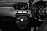 USED 2022 71 ABARTH 595 1.4 T-Jet Turismo Hatchback 3dr Petrol Manual Euro 6 (165 bhp) DIAMOND BLACK LEATHER