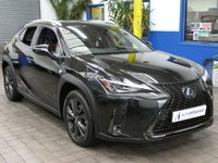 USED 2020 69 LEXUS UX 2.0 250h F Sport SUV 5dr Petrol Hybrid E-CVT Euro 6 (s/s) (184 ps) SAT NAV PART LEATHER HEATED SEATS HEATED STEERING WHEEL REAR VIEW CAMERA PARK SENSORS FACTORY FITTED LEXUS TRACKER 1 OWNER SERVICE HISTORY LEXUS WARRANTY TILL JAN 2030