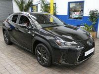 USED 2020 69 LEXUS UX 2.0 250h F Sport SUV 5dr Petrol Hybrid E-CVT Euro 6 (s/s) (184 ps) SAT NAV PART LEATHER HEATED SEATS HEATED STEERING WHEEL REAR VIEW CAMERA PARK SENSORS FACTORY FITTED LEXUS TRACKER 1 OWNER SERVICE HISTORY LEXUS WARRANTY TILL JAN 2030