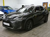 USED 2020 69 LEXUS UX 2.0 250h F Sport SUV 5dr Petrol Hybrid E-CVT Euro 6 (s/s) (184 ps) SAT NAV PART LEATHER HEATED SEATS HEATED STEERING WHEEL REAR VIEW CAMERA PARK SENSORS FACTORY FITTED LEXUS TRACKER 1 OWNER SERVICE HISTORY LEXUS WARRANTY TILL JAN 2030