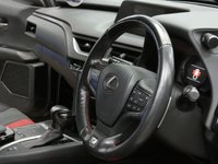 USED 2020 69 LEXUS UX 2.0 250h F Sport SUV 5dr Petrol Hybrid E-CVT Euro 6 (s/s) (184 ps) SAT NAV PART LEATHER HEATED SEATS HEATED STEERING WHEEL REAR VIEW CAMERA PARK SENSORS FACTORY FITTED LEXUS TRACKER 1 OWNER SERVICE HISTORY LEXUS WARRANTY TILL JAN 2030