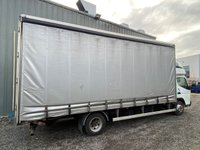 USED 2019 19 FUSO CANTER MITSUBISHI CANTER FUSO 7.5 TONNE CURTAIN WITH SLEEPER POD AND TUCK AWAY TAIL LIFT 