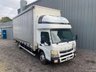 USED 2019 19 FUSO CANTER MITSUBISHI CANTER FUSO 7.5 TONNE CURTAIN WITH SLEEPER POD AND TUCK AWAY TAIL LIFT 