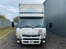 USED 2019 19 FUSO CANTER MITSUBISHI CANTER FUSO 7.5 TONNE CURTAIN WITH SLEEPER POD AND TUCK AWAY TAIL LIFT 