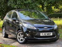 USED 2012 12 FORD FIESTA 1.4 Zetec Hatchback 5dr Petrol Manual (133 g/km, 94 bhp) 