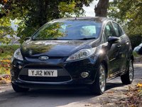 USED 2012 12 FORD FIESTA 1.4 Zetec Hatchback 5dr Petrol Manual (133 g/km, 94 bhp) 