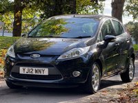 USED 2012 12 FORD FIESTA 1.4 Zetec Hatchback 5dr Petrol Manual (133 g/km, 94 bhp) 