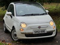 USED 2012 12 FIAT 500 0.9 TwinAir Lounge Hatchback 3dr Petrol Manual Euro 5 (s/s) (85 bhp) 