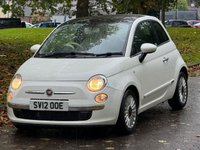 USED 2012 12 FIAT 500 0.9 TwinAir Lounge Hatchback 3dr Petrol Manual Euro 5 (s/s) (85 bhp) 