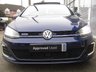 USED 2017 67 VOLKSWAGEN GOLF 1.4 TSI 8.7kWh GTE Advance Hatchback 5dr Petrol Plug-in Hybrid DSG Euro 6 (s/s) (204 ps) Finished in ATLANTIC BLUE with HEATED LEATHER trim. This is a very economical HOT HATCH. Performance as the name suggests is very lively and makes an Ideal quick Family Hatch. Features include Pan Roof, Heated Leather, Virtual Dash, NAV, DAB, B/Tooth and Power Folding Mirrors. VW DEALER serviced at 6702 miles, 16073 miles, 24669 miles, 33095 miles, 42653 miles, 52095 miles, 61790 miles, 70831 miles, 79648 miles, 88673 miles, 98048 miles(Inc Cam Belt) and on arrival at 119641 miles.