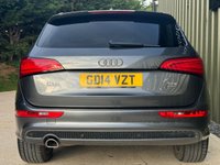 USED 2014 14 AUDI Q5 2.0 TDI S line Plus SUV 5dr Diesel S Tronic quattro Euro 5 (s/s) (177 ps) 