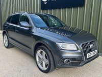 USED 2014 14 AUDI Q5 2.0 TDI S line Plus SUV 5dr Diesel S Tronic quattro Euro 5 (s/s) (177 ps) 