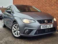 USED 2018 18 SEAT IBIZA 1.0 TSI FR Hatchback 5dr Petrol Manual Euro 6 (s/s) (115 ps) 