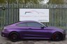 USED 2017 67 MERCEDES-BENZ C-CLASS 4.0 C63 V8 BiTurbo AMG Coupe 2dr Petrol SpdS MCT Euro 6 (s/s) (476 ps) RED / BLACK LEATHER - CAMERA