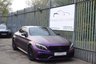 USED 2017 67 MERCEDES-BENZ C-CLASS 4.0 C63 V8 BiTurbo AMG Coupe 2dr Petrol SpdS MCT Euro 6 (s/s) (476 ps) RED / BLACK LEATHER - CAMERA