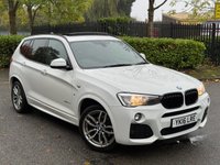 USED 2016 16 BMW X3 2.0 20d M Sport SUV 5dr Diesel Auto xDrive Euro 6 (s/s) (190 ps) 