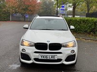 USED 2016 16 BMW X3 2.0 20d M Sport SUV 5dr Diesel Auto xDrive Euro 6 (s/s) (190 ps) 