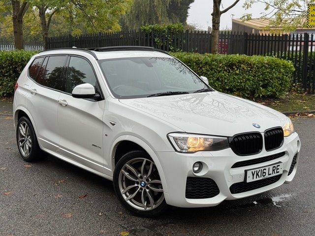 2016 16 BMW X3 2.0 20d M Sport SUV 5dr Diesel Auto xDrive Euro 6 (s/s) (190 ps)