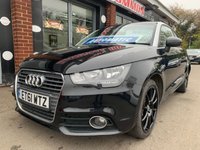USED 2012 61 AUDI A1 1.4 TFSI Black Edition Sportback S Tronic Euro 5 3dr 12 MONTHS MOT HPI CLEAR  2 KEYS
