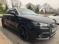 USED 2012 61 AUDI A1 1.4 TFSI Black Edition Sportback S Tronic Euro 5 3dr 12 MONTHS MOT HPI CLEAR  2 KEYS