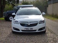 USED 2016 16 VAUXHALL INSIGNIA 2.0 CDTi Elite Nav Sports Tourer 5dr Diesel Manual Euro 6 (s/s) (170 ps) www.suffolkcarcentre.co.uk - Located at Reydon