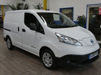 USED 2018 68 NISSAN e-NV200 40kWh Acenta Panel Van 5dr Electric Auto SWB (Quick Charge) (109 ps) &pound;0 ROAD TAX AIR CON CRUISE CONTROL REAR VIEW CAMERA PLYLINED 1 OWNER GENUINE LOW MILES