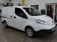 USED 2018 68 NISSAN e-NV200 40kWh Acenta Panel Van 5dr Electric Auto SWB (Quick Charge) (109 ps) &pound;0 ROAD TAX AIR CON CRUISE CONTROL REAR VIEW CAMERA PLYLINED 1 OWNER GENUINE LOW MILES