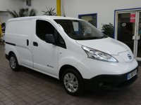 USED 2018 68 NISSAN e-NV200 40kWh Acenta Panel Van 5dr Electric Auto SWB (Quick Charge) (109 ps) &pound;0 ROAD TAX AIR CON CRUISE CONTROL REAR VIEW CAMERA PLYLINED 1 OWNER GENUINE LOW MILES