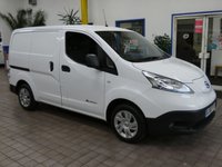 USED 2018 68 NISSAN e-NV200 40kWh Acenta Panel Van 5dr Electric Auto SWB (Quick Charge) (109 ps) &pound;0 ROAD TAX AIR CON CRUISE CONTROL REAR VIEW CAMERA PLYLINED 1 OWNER GENUINE LOW MILES
