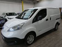 USED 2018 68 NISSAN e-NV200 40kWh Acenta Panel Van 5dr Electric Auto SWB (Quick Charge) (109 ps) &pound;0 ROAD TAX AIR CON CRUISE CONTROL REAR VIEW CAMERA PLYLINED 1 OWNER GENUINE LOW MILES