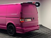 USED 2013 13 VOLKSWAGEN TRANSPORTER 2.0 TDI T28 Startline Panel Van 4dr Diesel Manual L1 H1 (198 g/km, 101 bhp) FULL HOT PINK RESPRAY|BODY KIT