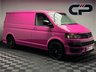USED 2013 13 VOLKSWAGEN TRANSPORTER 2.0 TDI T28 Startline Panel Van 4dr Diesel Manual L1 H1 (198 g/km, 101 bhp) FULL HOT PINK RESPRAY|BODY KIT