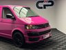 USED 2013 13 VOLKSWAGEN TRANSPORTER 2.0 TDI T28 Startline Panel Van 4dr Diesel Manual L1 H1 (198 g/km, 101 bhp) FULL HOT PINK RESPRAY|BODY KIT