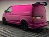 USED 2013 13 VOLKSWAGEN TRANSPORTER 2.0 TDI T28 Startline Panel Van 4dr Diesel Manual L1 H1 (198 g/km, 101 bhp) FULL HOT PINK RESPRAY|BODY KIT