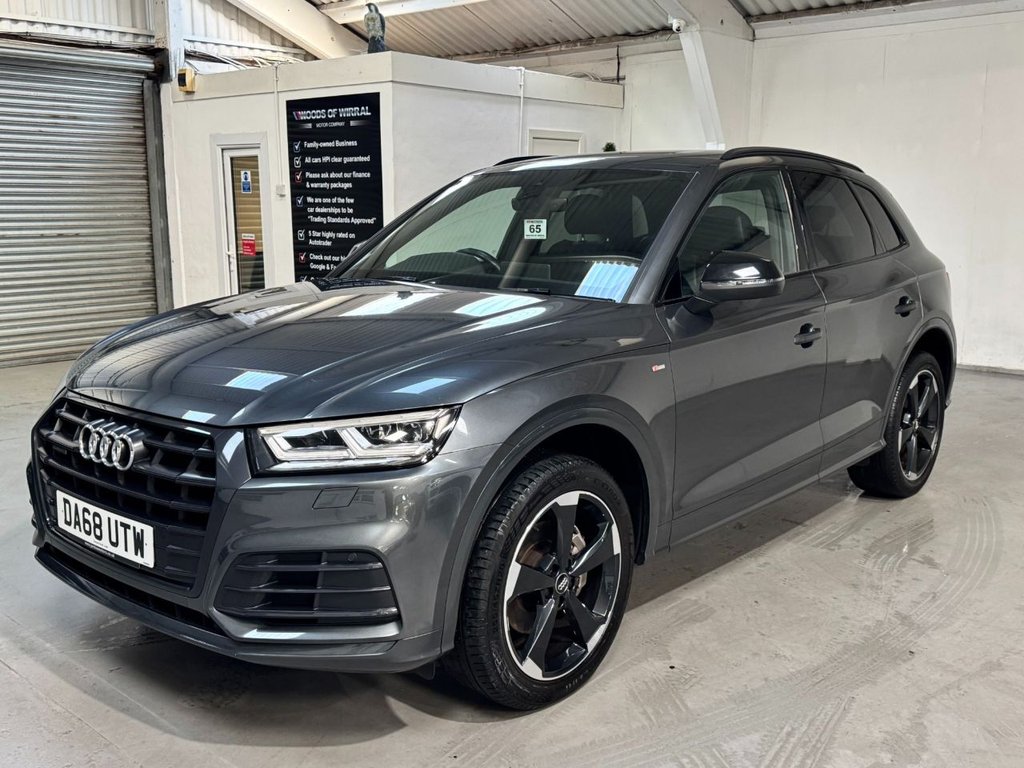 USED 2019 68 AUDI Q5 2.0 TDI 40 Black Edition SUV 5dr Diesel S Tronic quattro Euro 6 (s/s) (190 ps) DIGIDASH+CARPLAY+20S+HEATSEATS
