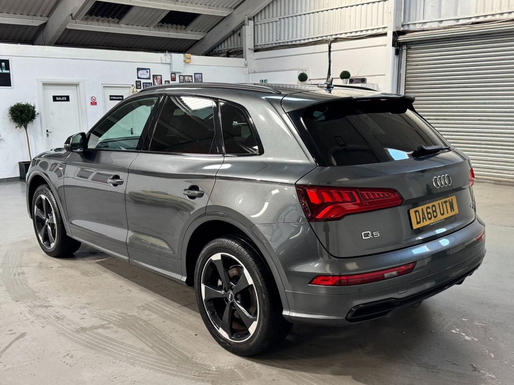 USED 2019 68 AUDI Q5 2.0 TDI 40 Black Edition SUV 5dr Diesel S Tronic quattro Euro 6 (s/s) (190 ps) DIGIDASH+CARPLAY+20S+HEATSEATS