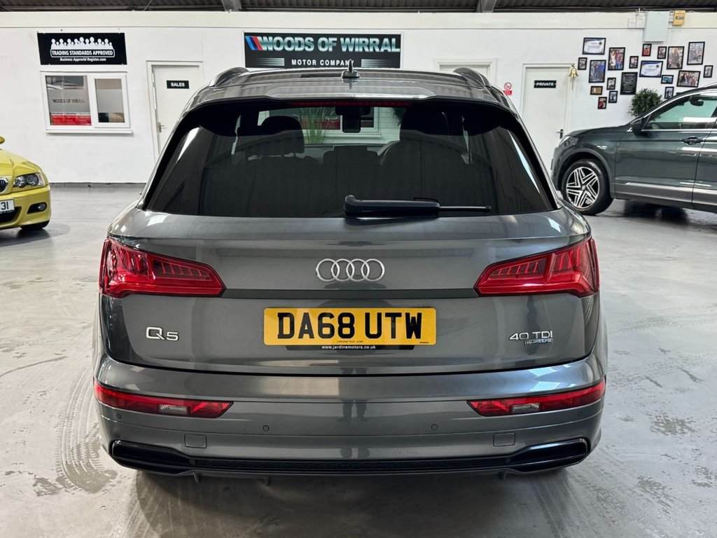 USED 2019 68 AUDI Q5 2.0 TDI 40 Black Edition SUV 5dr Diesel S Tronic quattro Euro 6 (s/s) (190 ps) DIGIDASH+CARPLAY+20S+HEATSEATS