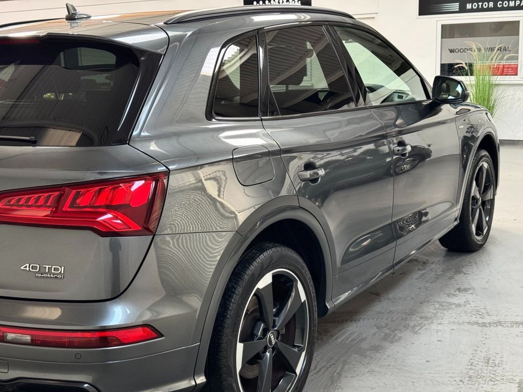 USED 2019 68 AUDI Q5 2.0 TDI 40 Black Edition SUV 5dr Diesel S Tronic quattro Euro 6 (s/s) (190 ps) DIGIDASH+CARPLAY+20S+HEATSEATS